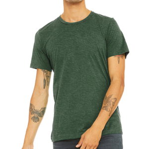 T-shirts pour hommes personnalisés en gros, coupe ajustée, décontractés, légers, col rond - Product Image 5