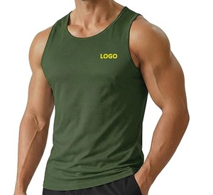 Camiseta sin Mangas Personalizada con Logotipo para Hombre, de Secado Rápido, Transpirable, para Gimnasio, Entrenamiento y Ejercicio - Product Image 6
