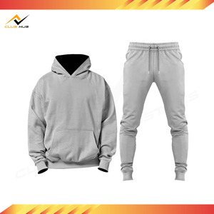 ชุดเซ็ตแทรคสูทลำลองพิมพ์ลายระบายอากาศสำหรับผู้ชาย ขายดีที่สุด เสื้อฮู้ดซิปเต็มตัว กางเกงขายาว ชุดออกกำลังกาย 2 ชิ้น - Product Image 4