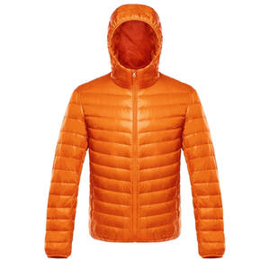 Fully Customized Men's Waterproof <b>Canvas</b> Puffer <b>Jackets</b> Polyester Wadding Filled Winter DDP Shipping - Product Image 2