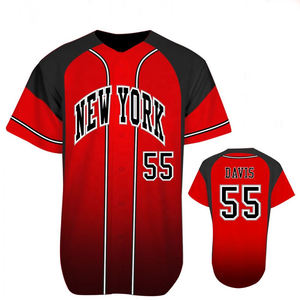 Nouveau maillot de baseball 2026 – Tenue de sport respirante, légère et performante pour équipe, coupe durable - Product Image 2