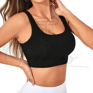 Hot Selling Plus Size Women Sports <b>Bra</b> Quick Dry Breathable High Support Yoga Front Logo Low Price - Product Image 6
