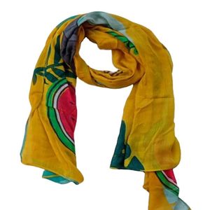 Hot Selling Modern Art Tropical Digital Printed Modal Cotton Women's <b>Scarf</b> Innovate Print Soft Texture Washable Designer <b>Shawl</b> - Product Image 3