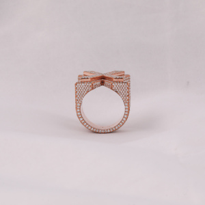 Custom 925 <b>Sterling</b> <b>Silver</b> Moissanite X Letter <b>Ring</b> Iced Out Pave Set Hip Hop Statement <b>Ring</b> <b>for</b> <b>Men</b> Luxury Personalized Jewelry - Product Image 6