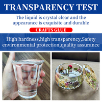 Vente en gros 3:1 résine époxy rigide a et durcisseur B pour surface époxy artisanat cristal clair adhésif à deux composants emballage