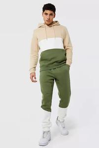 Ensemble de survêtement deux pièces pour homme, avec logo personnalisé, écologique, séchage rapide, 100% coton, avec sweat à capuche et pantalon de survêtement - Product Image 4
