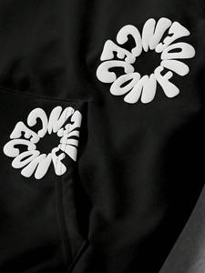 เสื้อฮู้ดดี้โอเวอร์ไซส์พรีเมียมสำหรับผู้ชาย สไตล์สตรีทแวร์ลำลอง เหมาะสำหรับออกกำลังกาย ผ้าเนื้อหนา ใส่สบายในฤดูหนาว ทรงทันสมัย - Product Image 4