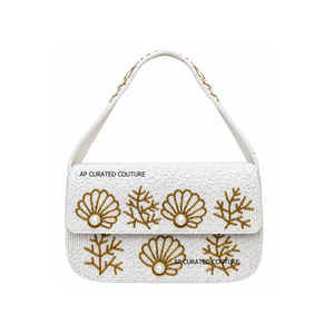 Bolso Bandolera de Verano para Mujer, Estilo Bohemio, con Cuentas de Frutas Naranjas, Hecho a Mano, Gran Capacidad, Cierre de Botón - Product Image 5