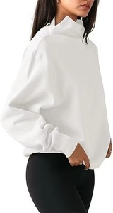 Sudaderas de Moda para Mujer, Corte Holgado, con Capucha de Forro Polar, Personalizadas OEM, Proveedor de Ropa de Invierno al por Mayor - Product Image 2