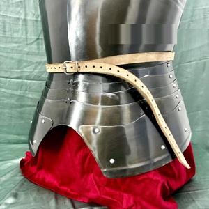 Armadura de Guerrero Femenina – Disfraz de Caballera Medieval |   Armadura Lista para la Batalla para Mujeres Valientes, Disfraz de Ren Faire, MetalCostume - Product Image 2