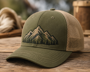 Logo Trucker <b>Hat</b> Black Mesh Adjustable 6-Panel Cap Puff Printing Casual Style Unisex Spring <b>Summer</b> - Product Image 3