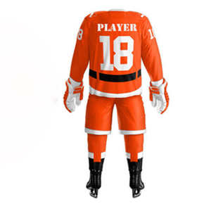 Uniformes de Hockey sobre Hielo de Alta Calidad al por Mayor 2026, Fabricados Profesionalmente / Uniformes de Hockey sobre Hielo Personalizados 100% Poliéster - Product Image 4