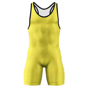 Singlet de Lucha Libre Personalizado para Hombre, Diseño Personalizado por Sublimación, Singlet de Powerlifting Unisex para Gimnasio y Deportes - Product Image 2