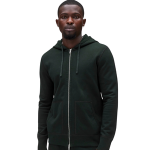 Custom Men's Full <b>Zip</b> <b>Hooded</b> Sweatshirt Cotton Blend Fleece Hoodie Casual Apparel Custom Logo OEM ODM Manufacturer - Product Image 1