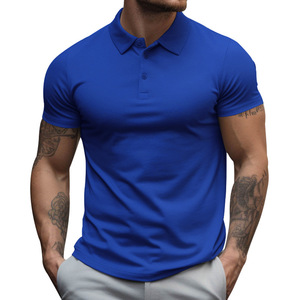 Men's <b>Classic</b> Two-Tone Polo Shirt - Soft Cotton Blend, Ideal for Everyday Wear and Outdoor Activities - Product Image 1