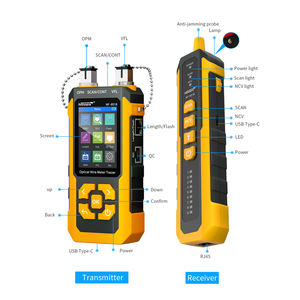 NOYAFA NF-8518 Avanzado Probador de Cables de Red OPM VFL de 10 Longitudes de Onda, Rastreador de Cables CAT5/CAT6 Todo en Uno, Escaneo de Continuidad, POE, Crimpado, NCV - Product Image 3