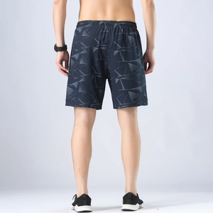 Shorts en jean pour hommes, style cargo, effet usé, en denim, pour l'été, grandes tailles XS-5XL, en toile, taille élastique, coupe ample, personnalisable - Product Image 5