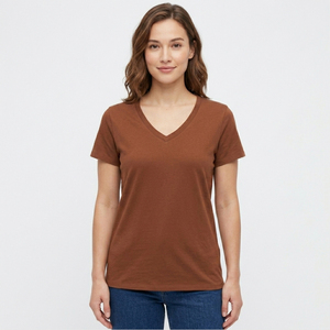 Fabricante de Camisetas Deportivas para Mujer, Cuello en V, Transpirables, de Secado Rápido, Lisas, para Correr, Personalizadas OEM - Product Image 2