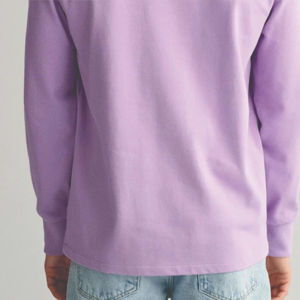 Custom Logo Men's OEM Rugby Long Sleeve Shirt Cotton Polyester <b>Blend</b> Breathable Performance Rugby Jersey Customized 2026 - Product Image 5