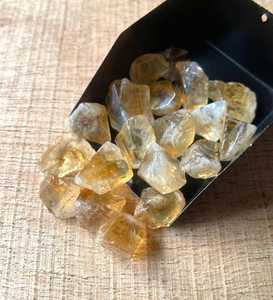Natural Citrine <b>Crystal</b> Pieces Polished Yellow Quartz Gemstone Smooth Healing Stones For Decor Jewelry Wholesale Bulk - Product Image 6