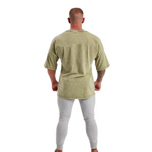 Camiseta Extra Grande Premium para Hombre, Algodón de Alta Calidad, Corte Holgado, Estilo Urbano, Camiseta de Primera Calidad para Personalizar con tu Marca - Product Image 3