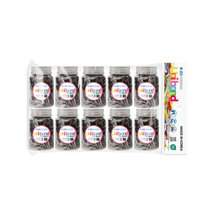 [Made in Korea] High Elastic TPU Hair Elastics Non-Toxic Rubber Bands in Bottle (KC & OEKO-TEX Certified / OEM & ODM Available) - Product Image 1