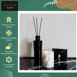 Support de bougie rond en onyx alabastre blanc, fait main, sur mesure, qualité supérieure, vente en gros, décoration intérieure, Pâques - Product Image 3