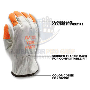 Gants de sécurité pour conducteurs sur mesure, en cuir de haute qualité, pour hommes - Product Image 4