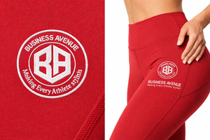 Legging uni en Spandex/Polyester, longueur intégrale, taille mi-haute élastique, séchage rapide, écologique et respirant - Product Image 5