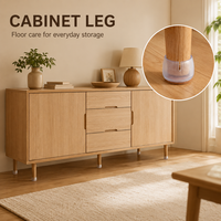 Couvre-pieds de meubles en PVC transparent personnalisés de 30 mm, embouts ronds pour pieds de chaises et tables
