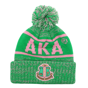   Ensemble écharpe et bonnet vert tricoté, bonnet d'hiver avec écharpe assortie, vert rose brodé, ensemble cadeau chaud pour l'extérieur pour femmes - Product Image 5