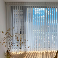 Persianas Enrollables Integradas de Calidad Premium, Persianas de Tela Inalámbricas, Ecológicas, Modernas, con Texturas Naturales, que Filtran la Luz