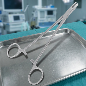 Pince chirurgicale porte-aiguille en acier inoxydable à prix de gros pour la chirurgie générale, instrument manuel - Product Image 3