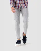 Skinny High Jeans for Men and Women, Stacked Joggers