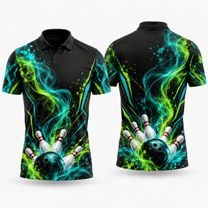 Chemises polo décontractées en coton et polyester à manches courtes pour hommes, élégantes et stylées, pour joueurs et équipes. - Product Image 6