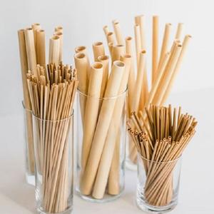Hot Selling <b>Bamboo</b> Drinking <b>Straws</b> Natural Color <b>Straws</b> Ideal for Daily Use and Special Occasions - BLUE LOTUS From Vietnam - Product Image 3