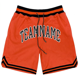 Shorts de basketball pour hommes style urbain, écologiques, imperméables, séchage rapide, respirants, design en maille, entrejambe de 5 pouces, coupe ample, couleur unie, taille haute - Product Image 2