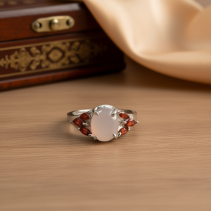 แหวนดีไซน์เนอร์สุดหรู ทำจากโรสควอตซ์น้ำหนัก 4.6 กรัม - Product Image 3