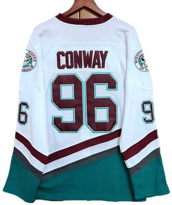 Maillots de hockey sur glace personnalisés pour hommes, avec broderie et appliques, designs abordables, logo personnalisé, respirants, vêtements de sport, uniforme d'entraînement - Product Image 6