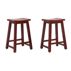 Elegante Silla de Bar Moderna de Metal y Madera con Reposapiés, Taburete de Altura Media para Restaurante, Cafetería, Cocina o Isla - Product Image 6