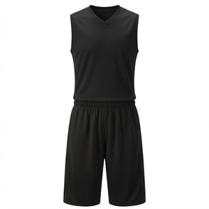 2026 New <b>Athletic</b> Basketball Kit Breathable Sleeveless Jersey And Shorts Sports Training Basketball Jersey and Shorts - Product Image 2
