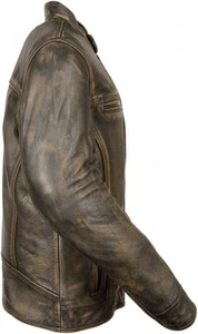 Chaqueta de Cuero para Hombre con Material de Alta Calidad y Aspecto Casual Elegante - Product Image 3