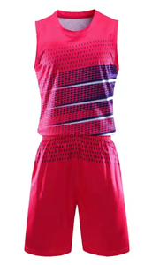 Uniforme de basket-ball personnalisable de haute qualité, 100% polyester, noms et numéros d'équipe personnalisés, logo sur le devant, prix bas, uniforme d'équipe - Product Image 4