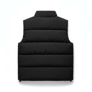 Chaleco Corto de Invierno para Hombre, Casual, Relleno de Plumón Sintético - Product Image 5