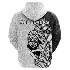 Sudadera con Capucha Sublimada con Logotipo Personalizado al por Mayor, Sudadera con Estampado Tribal Samoano, Sudadera con Estampado Hawaiano Maorí, Sudadera con Capucha Polinesia Personalizada - Product Image 3