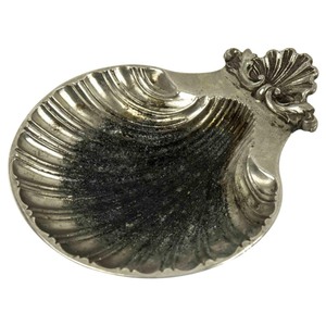 Bandeja Decorativa Ovalada de Metal, Estilo Shabby Chic, Acabado Envejecido, Pieza Única - Product Image 6