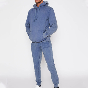 Ensemble de survêtement à capuche zippé avec poches cargo, style streetwear décontracté, sweat-shirt et pantalon de survêtement - Product Image 4