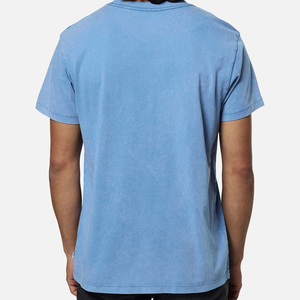 T-shirts en coton biologique pour hommes, t-shirts décontractés à manches courtes pour l'été, t-shirt uni en jersey pour hommes - Product Image 5