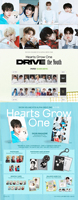 ALPHA DRIVE ONE DICON VOLUME N33 the YOUTH HEARTS GROW ONE CD Musique pop coréenne pour tous les âges Plastique & Papier