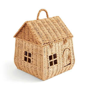 Añade un toque de magia a la organización: una forma práctica y lúdica de mantener el tiempo de juego organizado. Cesta de almacenamiento con forma de casa de papel. - Product Image 4